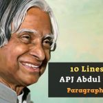 10 Lines on APJ Abdul Kalam in English