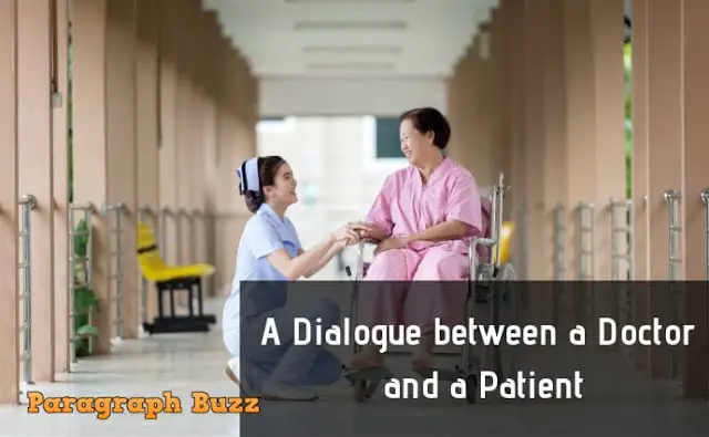 A Dialogue between a Doctor and a Patient