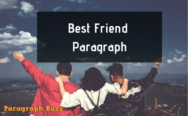 Best Friend Paragraph