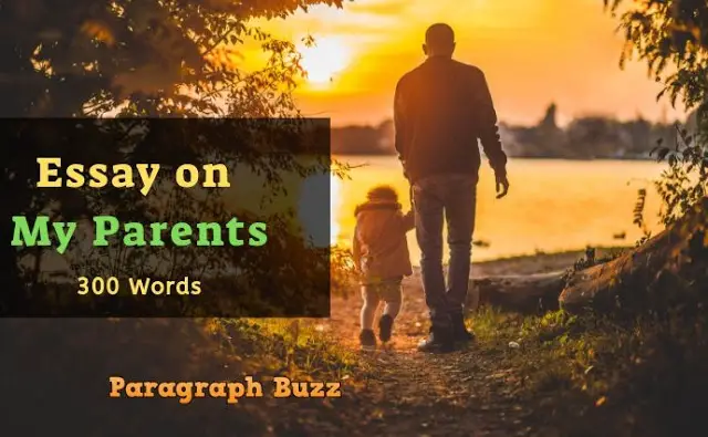 my best parents essay Essay on My Parents in 300 Words