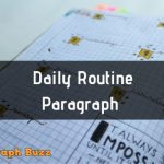 Daily Routine Paragraph