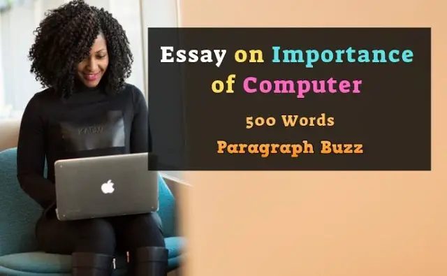 essay on importance of computer