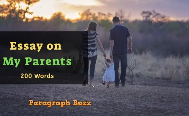 my best parents essay Essay on My Parents in 200 Words
