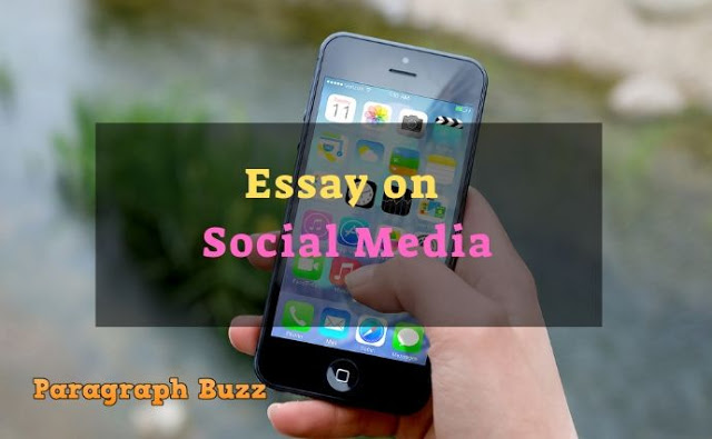 Essay on social media in 400 Words