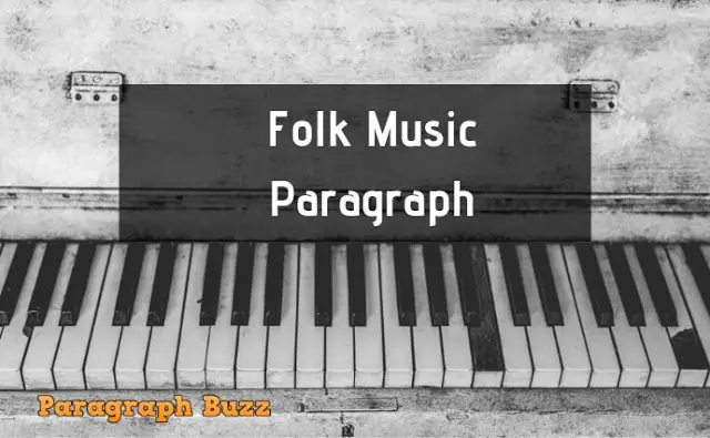 folk music paragraph