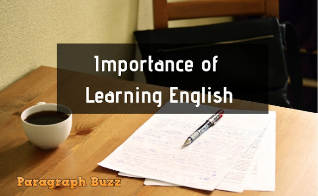 Paragraph on Importance of Learning English