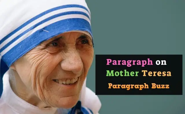 mother teresa essay paragraph