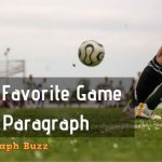 My Favourite Game Paragraph