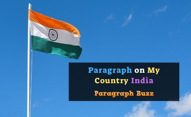 Paragraph on My Country India