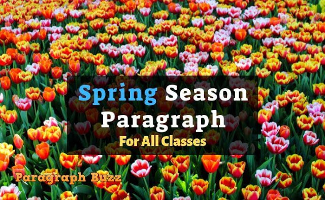 few lines on spring season
