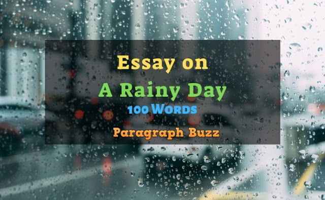 A Rainy Day Essay