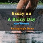 A Rainy Day Essay in 400 Words