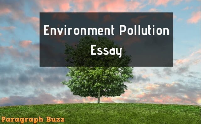 best essay on environmental pollution