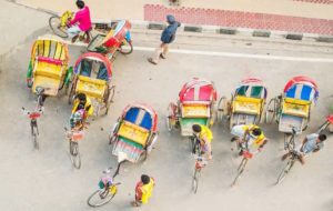 Short Paragraph on A Rickshaw Puller