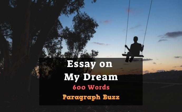 Essay on My Dream in 600 Words