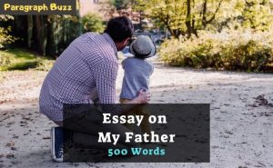 my father essay 500 words