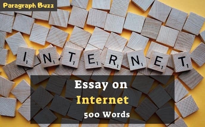 long essay about internet Essay on Internet in 500 Words