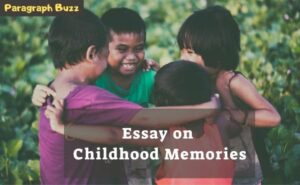 childhood memories essay for student