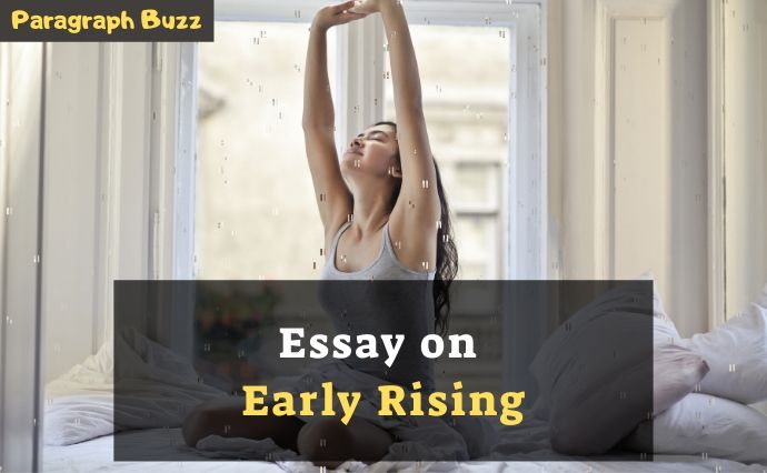 essay on early rising