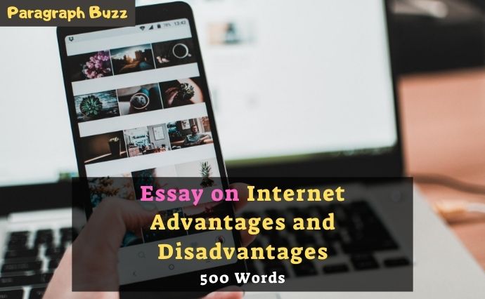 Essay on Advantages and Disadvantages of Internet in 500 Words