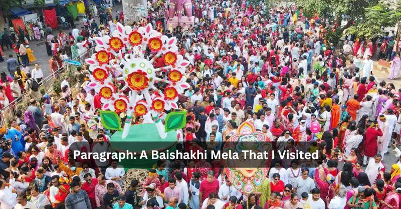 A Baishakhi Mela That I Visited